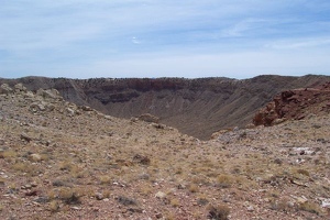 Meteor crater